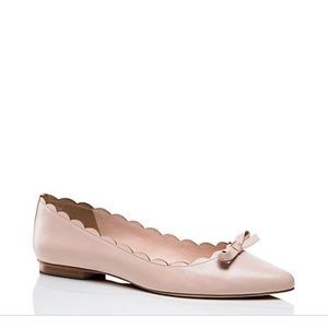 Kate Spade Blush Eleni Flex Scalloped Ballet Flat